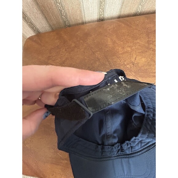 Tommy Hilfiger Logo Men’s OSFM Hat Baseball Cap Navy Blue Adjustable Hook Loop - Picture 4 of 9